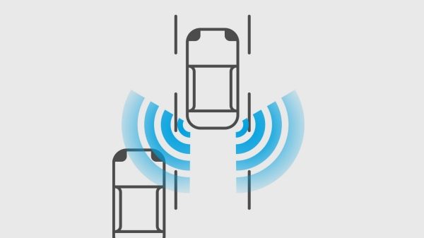 Icono de Nissan X-Trail 2024 mostrando como funciona la Tecnología de Alerta de Punto Ciego